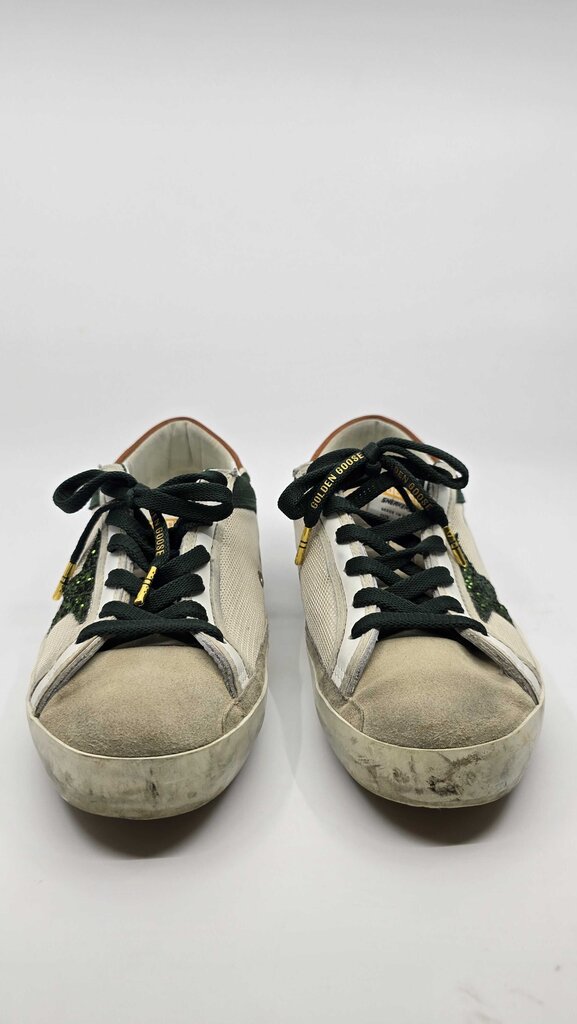 Golden Goose Superstar Glitter Low Top Sneakers