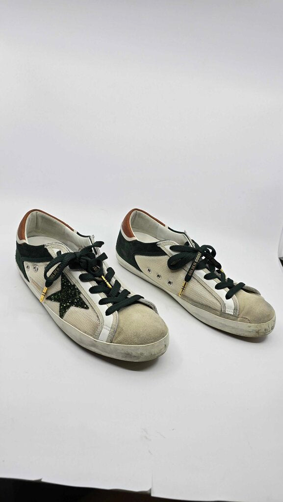 Golden Goose Superstar Glitter Low Top Sneakers