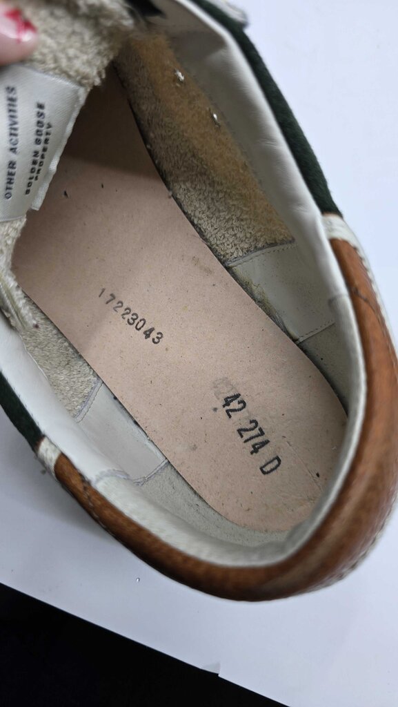 Golden Goose Superstar Glitter Low Top Sneakers