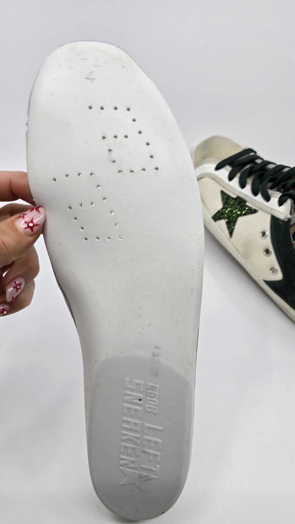 Golden Goose Superstar Glitter Low Top Sneakers