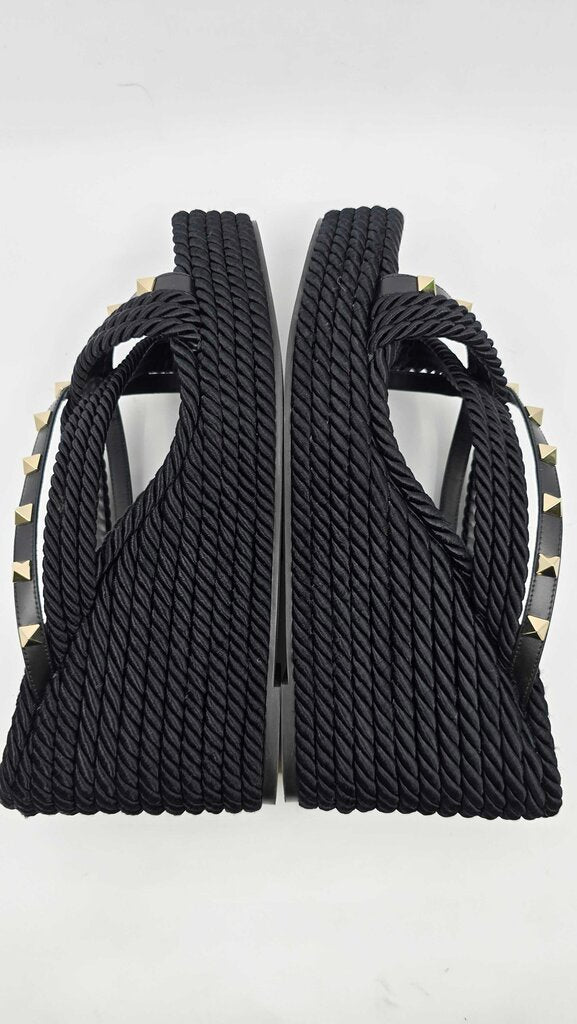 Valentino Criss Cross Rockstud Wedges