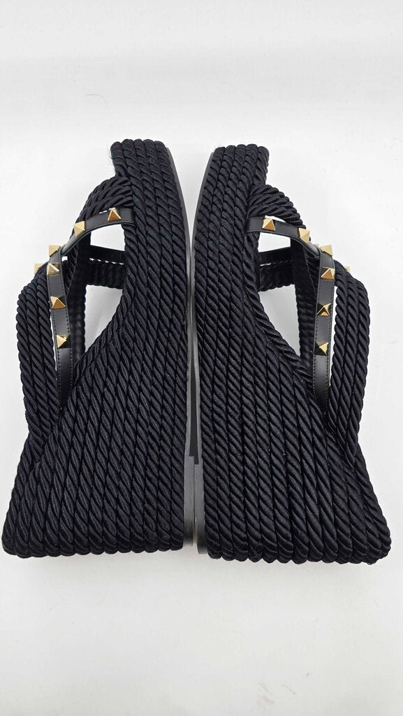 Valentino Criss Cross Rockstud Wedges