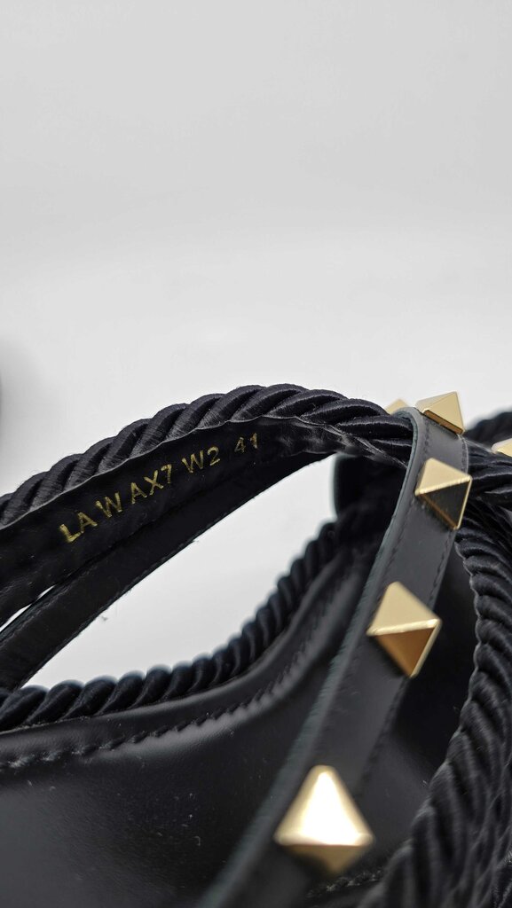 Valentino Criss Cross Rockstud Wedges