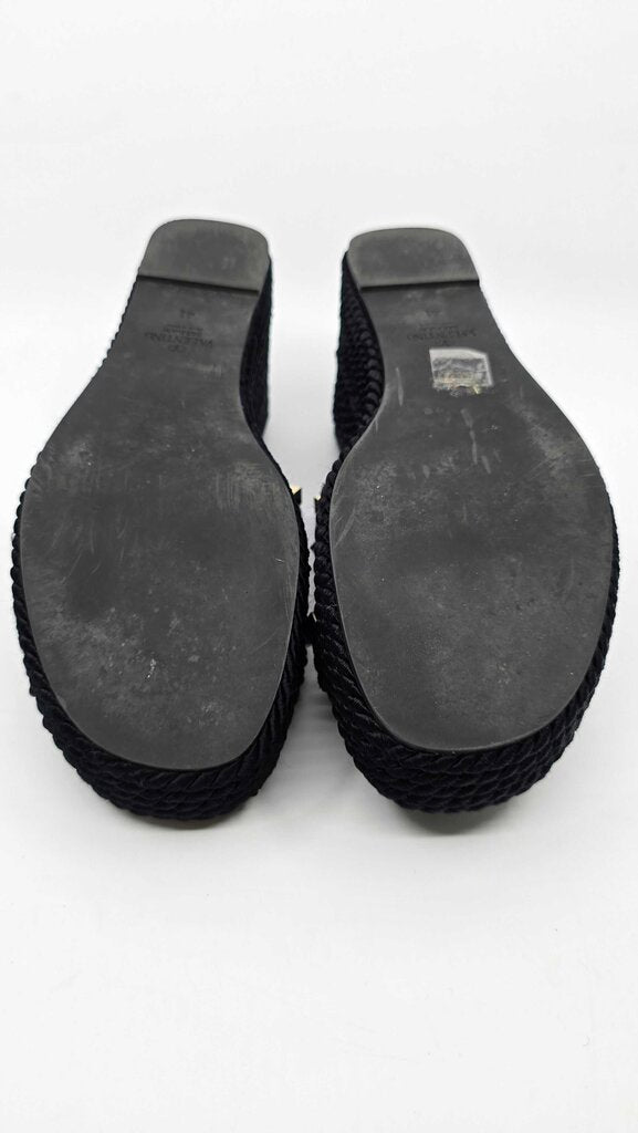 Valentino Criss Cross Rockstud Wedges