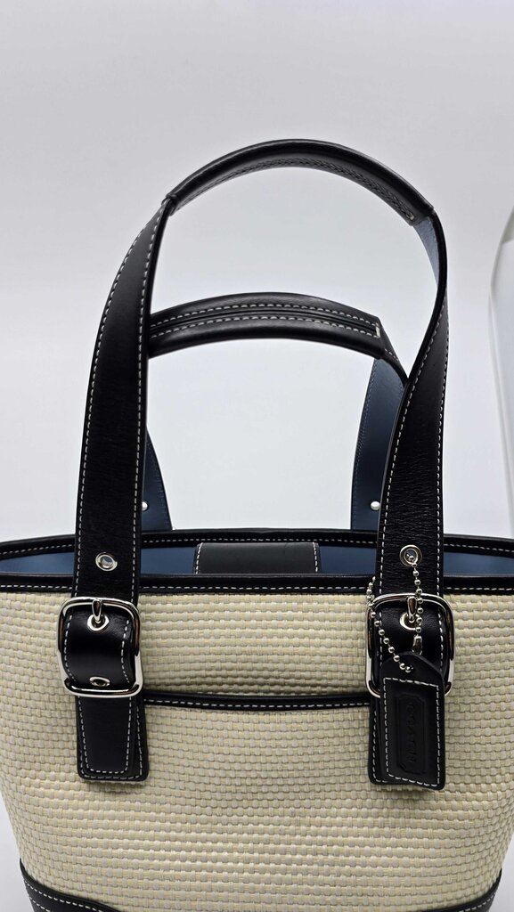 Coach 1941 Rafia Small Tote