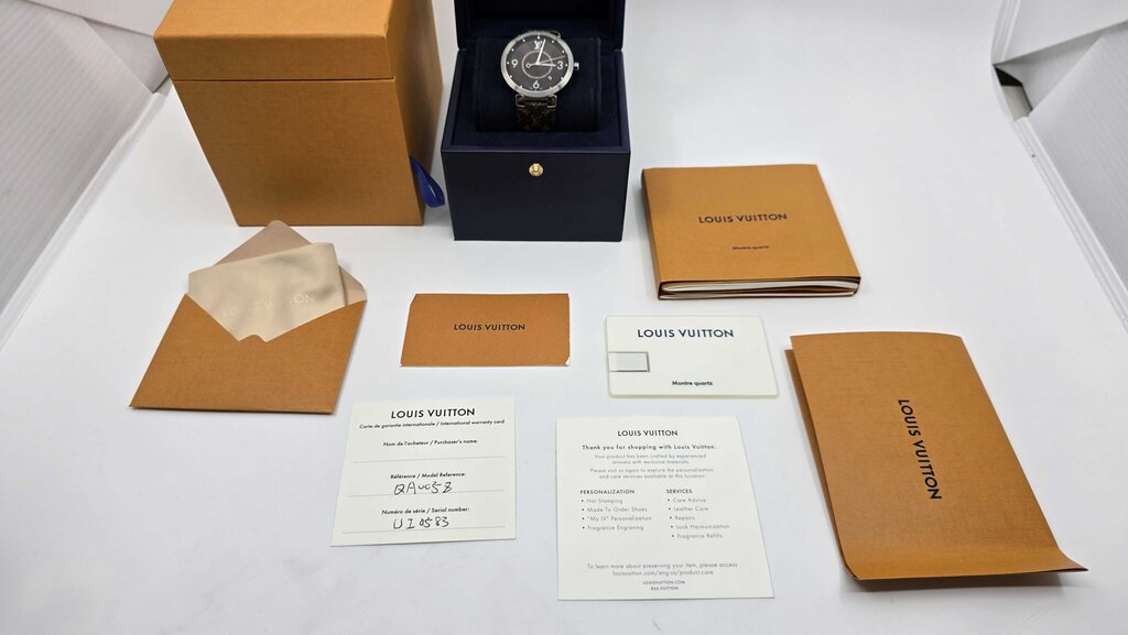 Louis Vuitton Tambour NA Monogram Watch