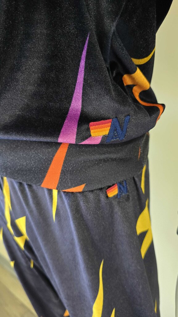 Aviator Nation Velvet Top/Pant Set