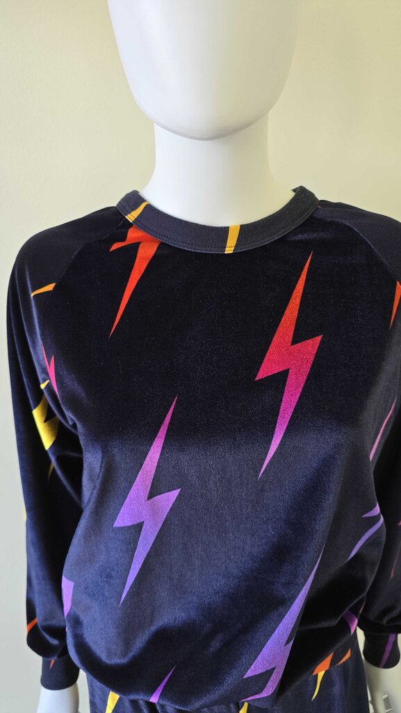 Aviator Nation Velvet Top/Pant Set