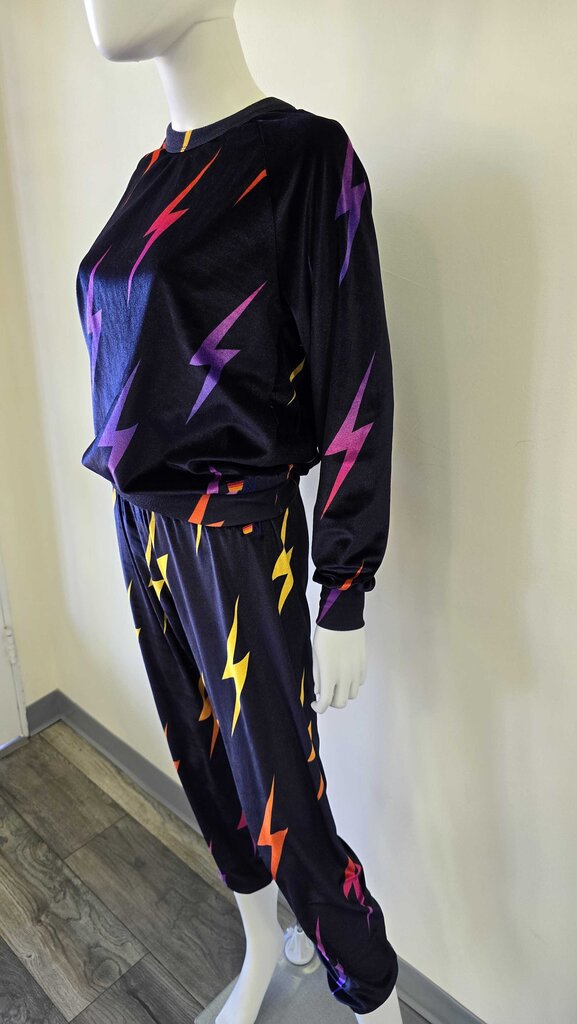 Aviator Nation Velvet Top/Pant Set