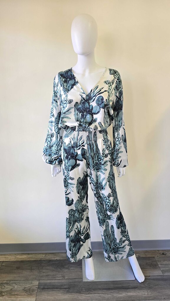 Aqua Clara Cactus Top/Pant Set