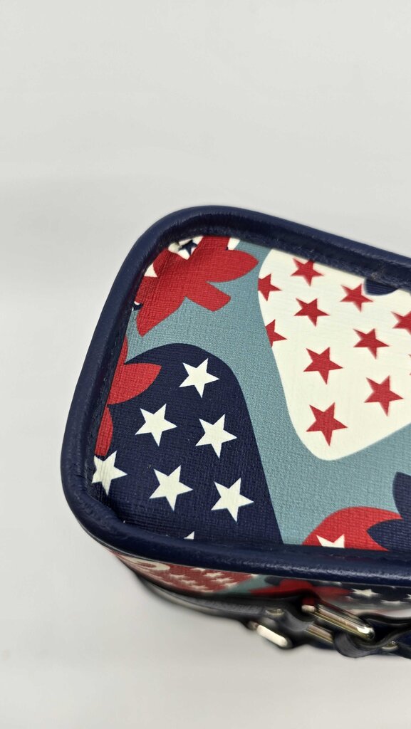 Gucci Kids Strawberry Stars Handle Bag