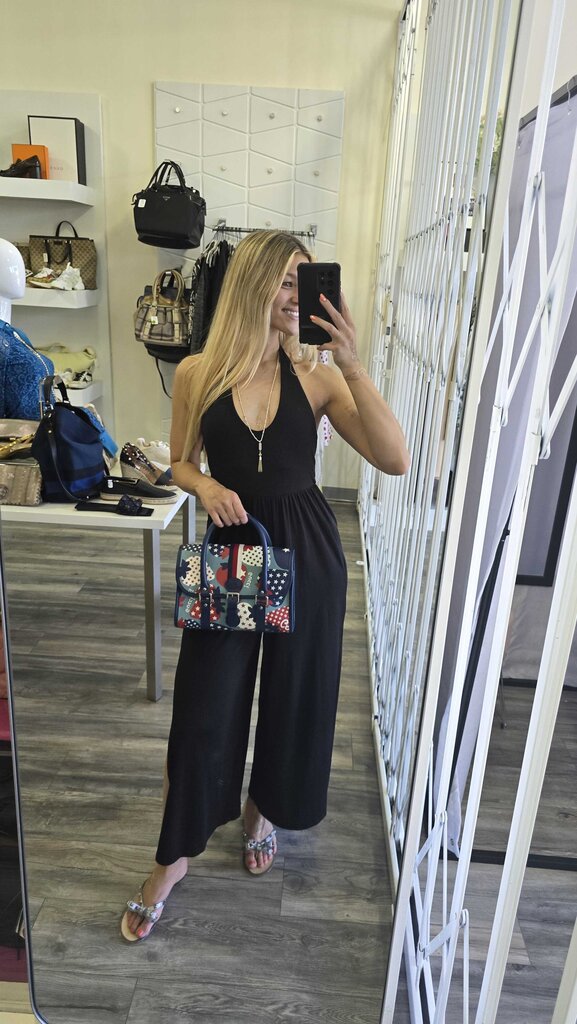 Gucci Kids Strawberry Stars Handle Bag