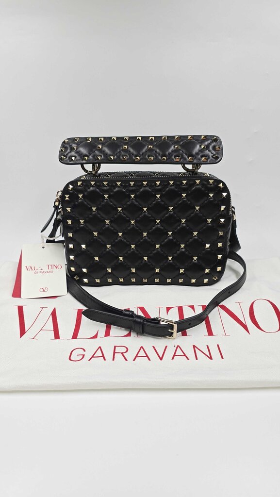 VALENTINO ROCKSTUD TOP HANDLE/CROSSBODY BAG
