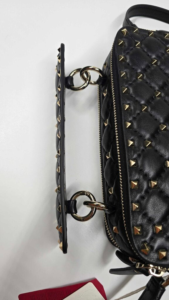 VALENTINO ROCKSTUD TOP HANDLE/CROSSBODY BAG