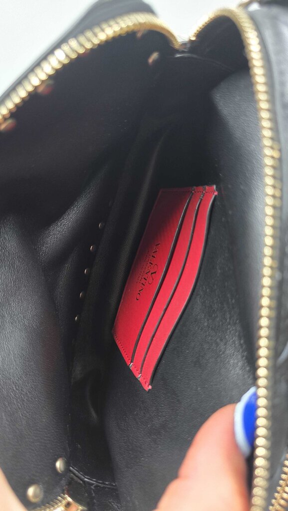 VALENTINO ROCKSTUD TOP HANDLE/CROSSBODY BAG