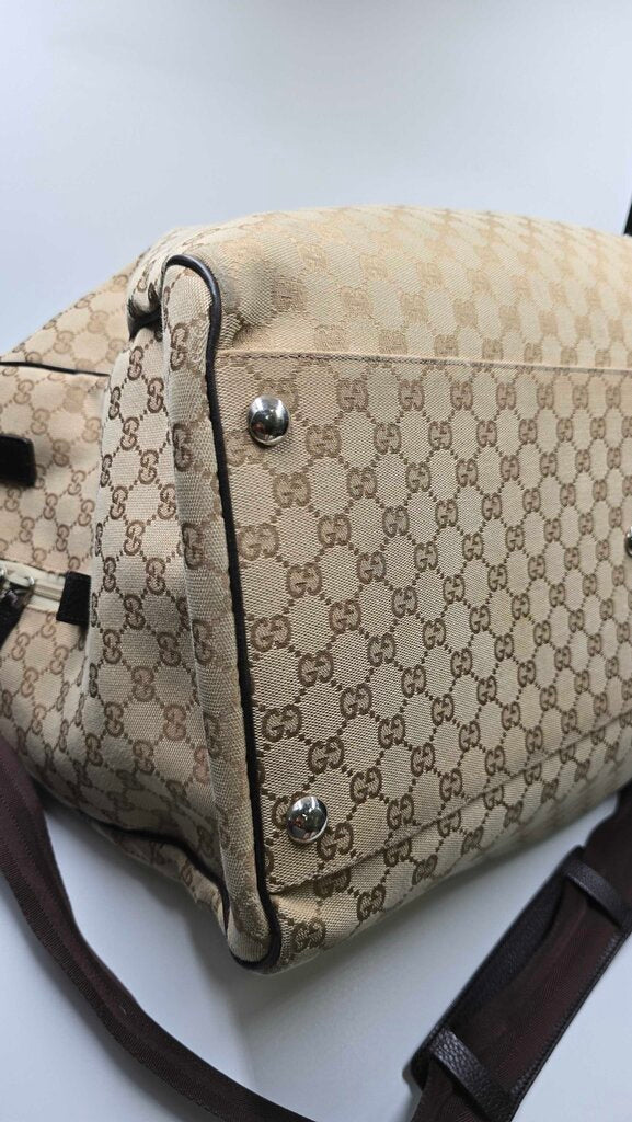 Gucci GG Canvas Duffle Bag