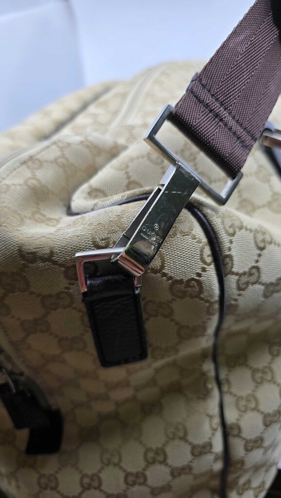 Gucci GG Canvas Duffle Bag