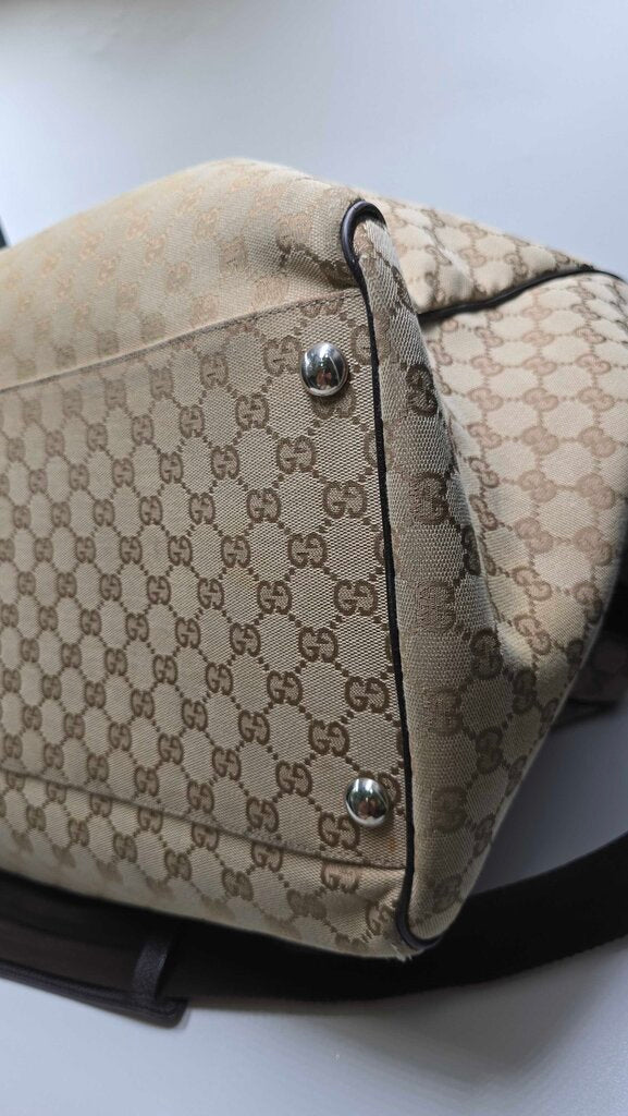 Gucci GG Canvas Duffle Bag