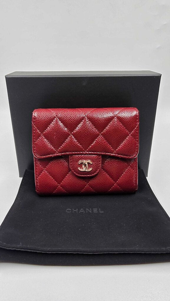 Chanel Cavier Quilted Flap Wallet