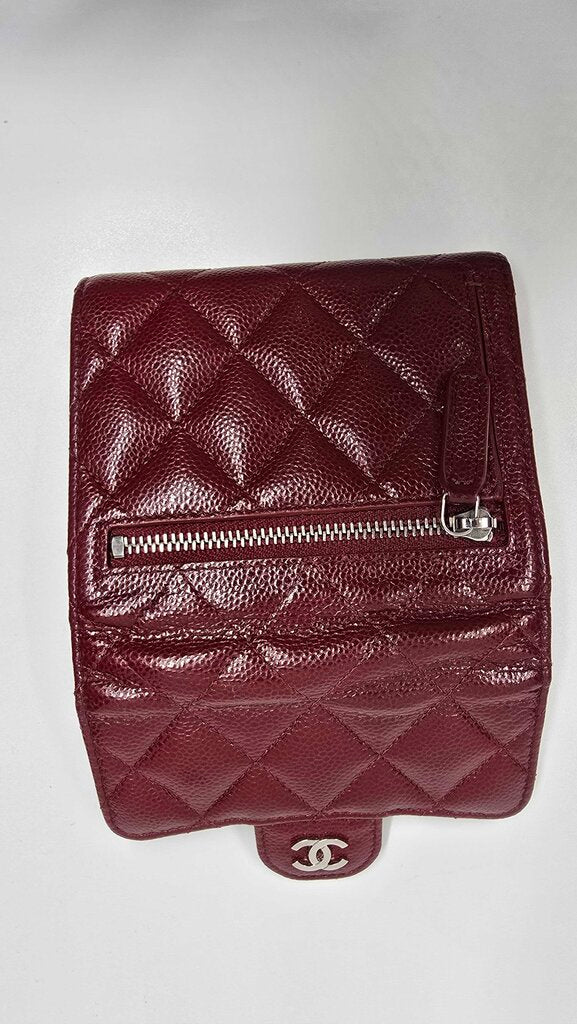 Chanel Cavier Quilted Flap Wallet