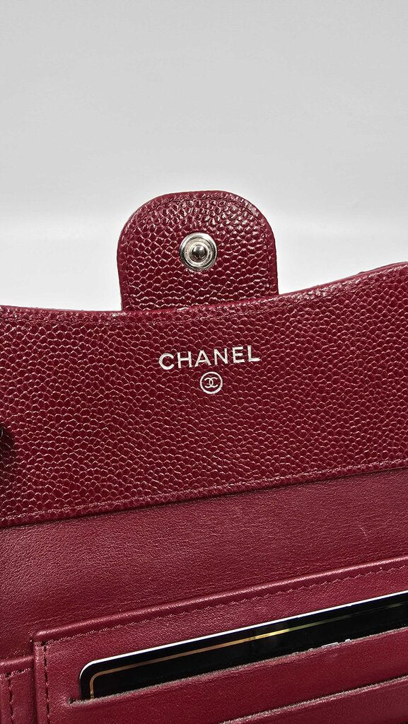 Chanel Cavier Quilted Flap Wallet