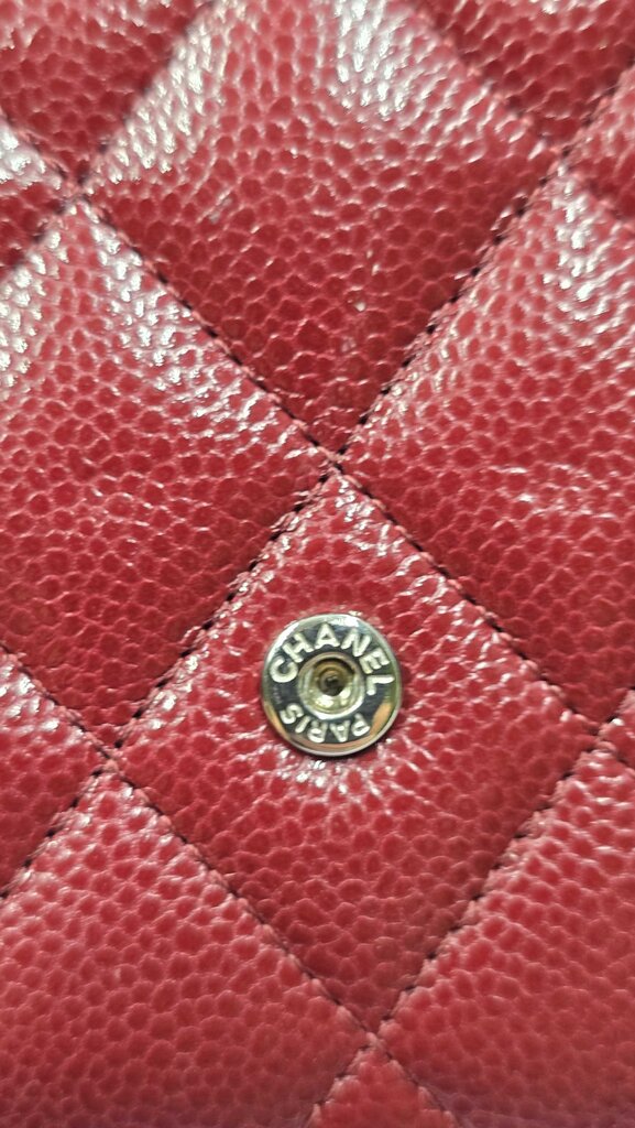 Chanel Cavier Quilted Flap Wallet