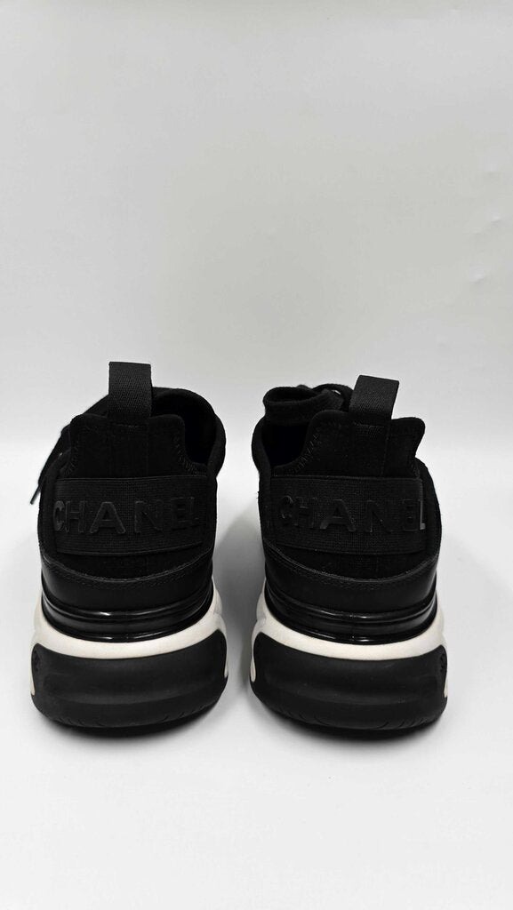 Chanel Interlocking CC Logo Sneakers
