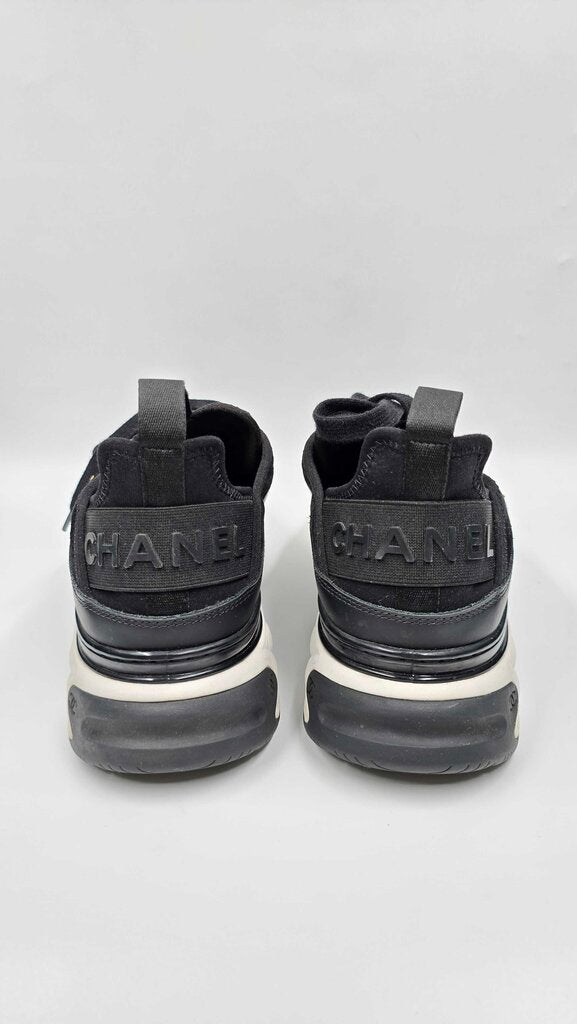 Chanel Interlocking CC Logo Sneakers