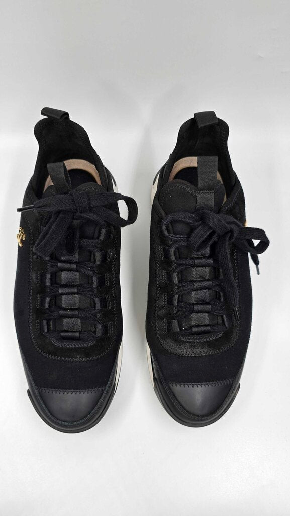 Chanel Interlocking CC Logo Sneakers