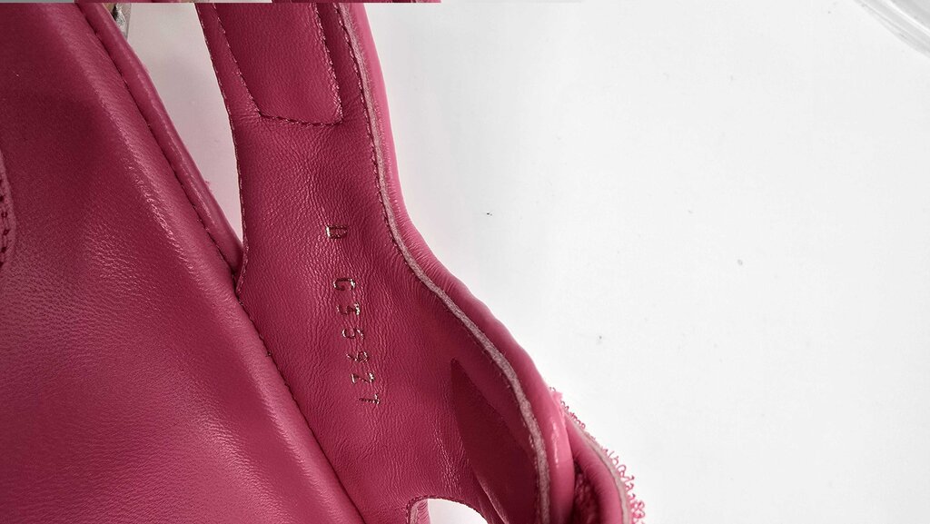 Chanel 22S Knit Fabric Velcro Dad Sandals