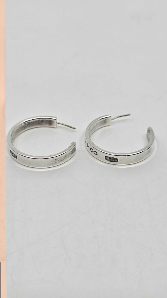 Tiffany & Co. 1837 Medium Hoop Earrings