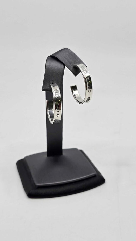 Tiffany & Co. 1837 Medium Hoop Earrings