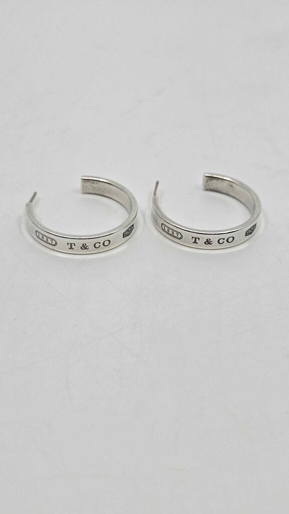 Tiffany & Co. 1837 Medium Hoop Earrings