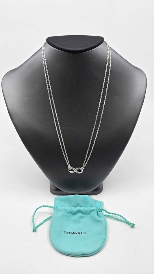 Tiffany & Co. Inifinity Pendant Necklace