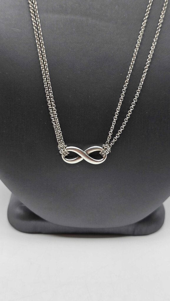 Tiffany & Co. Inifinity Pendant Necklace