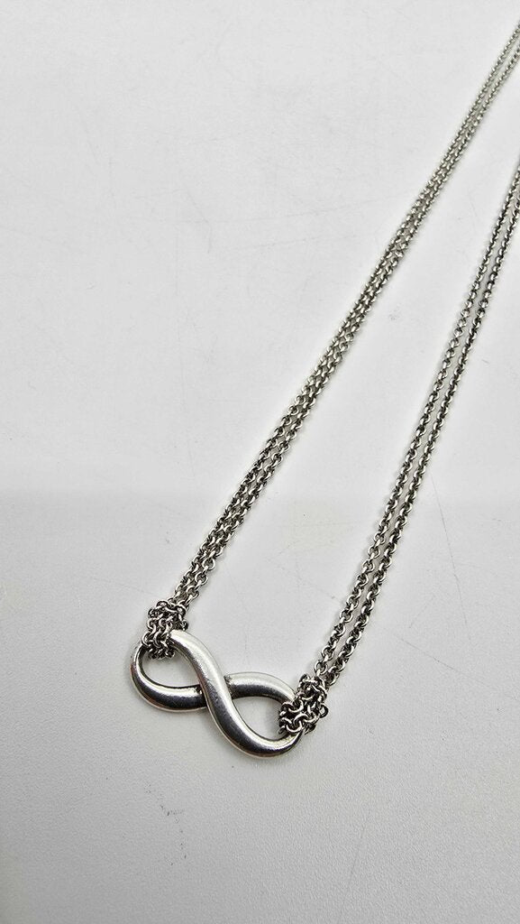Tiffany & Co. Inifinity Pendant Necklace