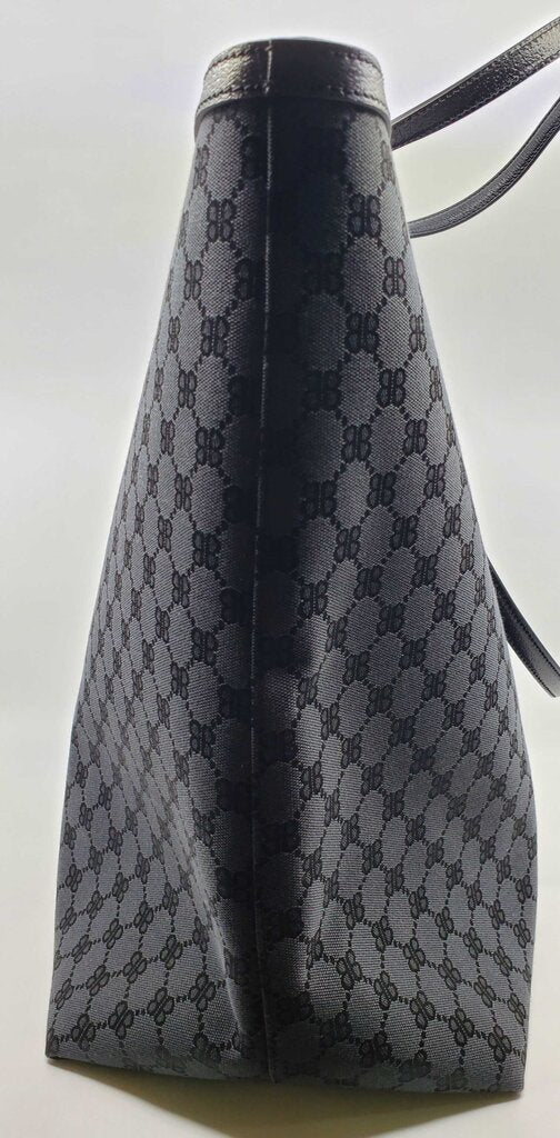 GUCCI X BALENCIAGA THE HACKER PROJECT LARGE BB CANVAS OPHIDIA TOTE