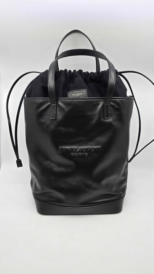YSL Teddy Supple Leather Shopping Bag