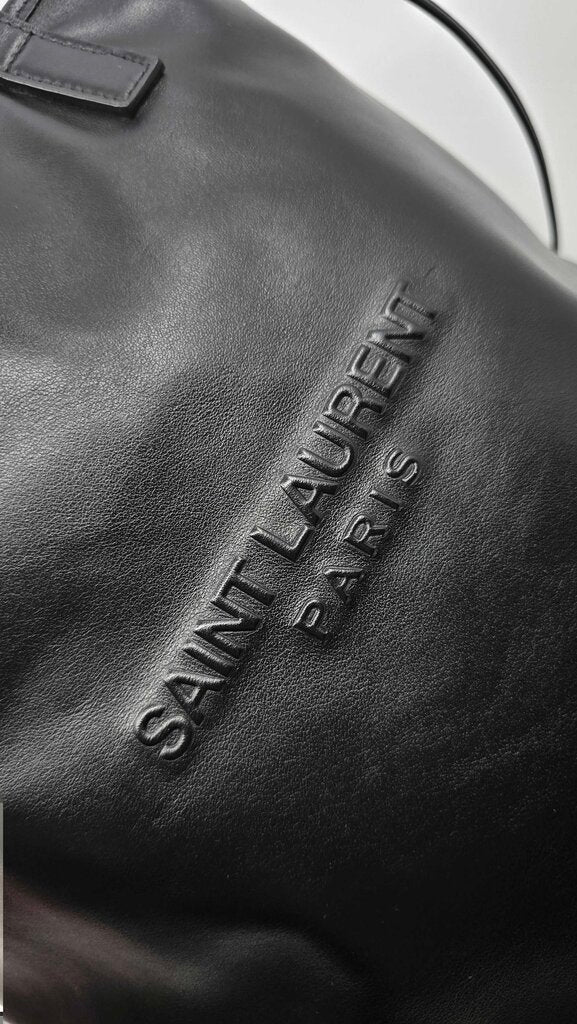 YSL Teddy Supple Leather Shopping Bag