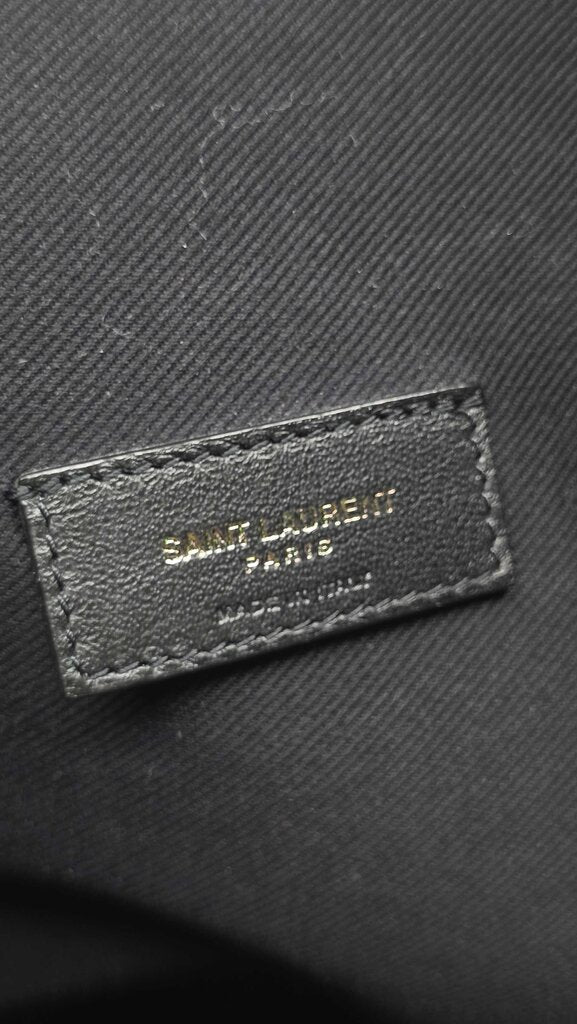 YSL Teddy Supple Leather Shopping Bag