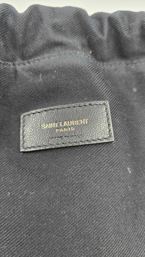 YSL Teddy Supple Leather Shopping Bag