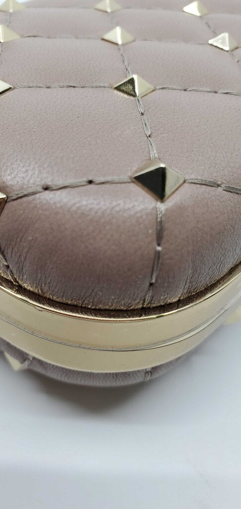 Valentino Rockstud Clutch Bag - Poudre
