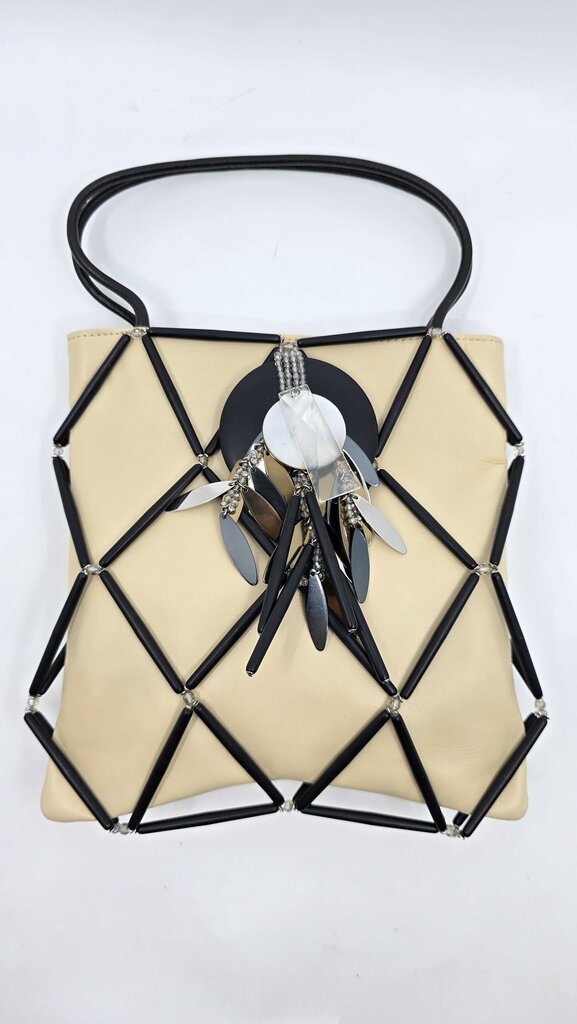 Swarovski Embellishe Small Top Handle Bag