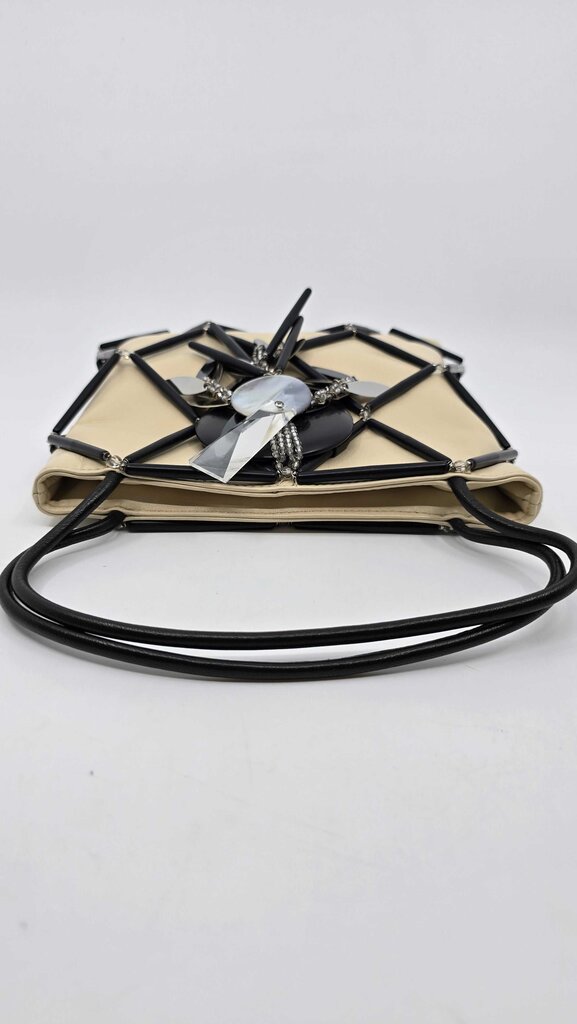 Swarovski Embellishe Small Top Handle Bag