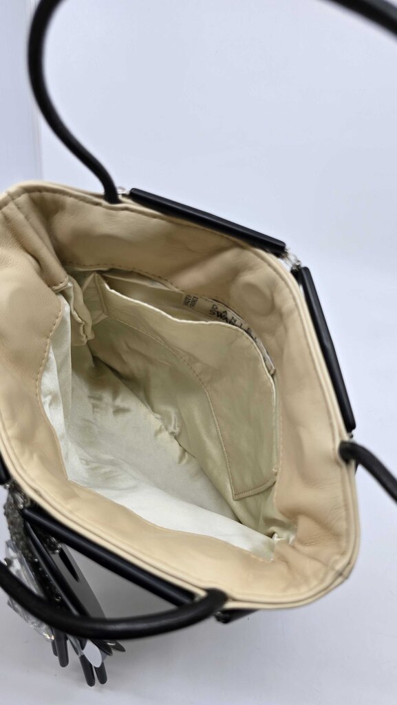 Swarovski Embellishe Small Top Handle Bag