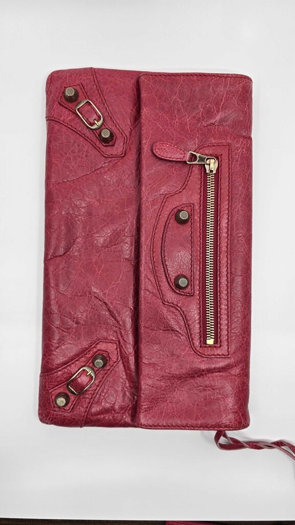 Balenciaga Lambskin GH Envelope Clutch