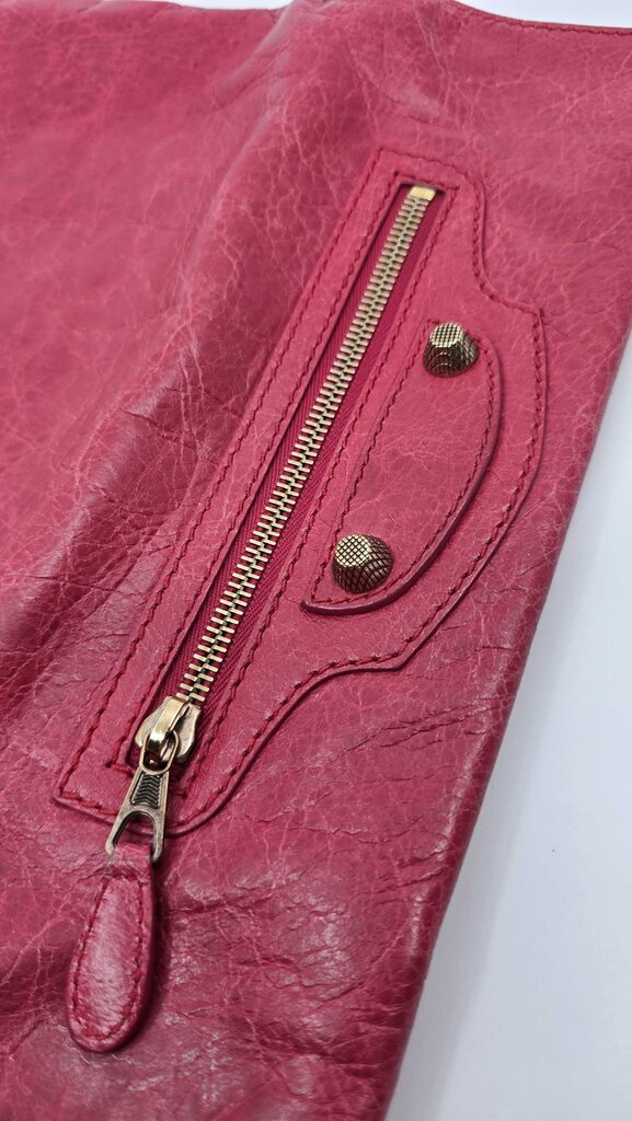 Balenciaga Lambskin GH Envelope Clutch