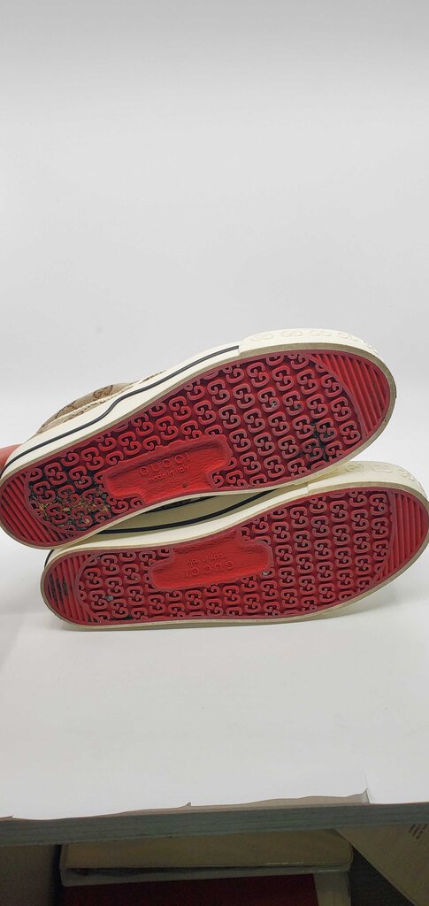 Gucci Tennis Slip On GG Canvas Sneakers