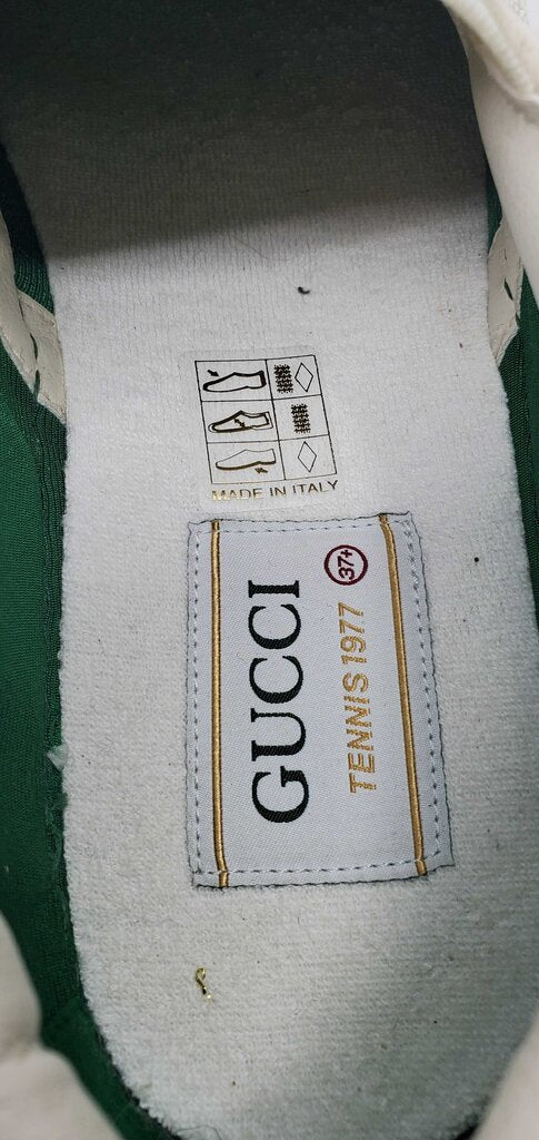 Gucci Tennis Slip On GG Canvas Sneakers