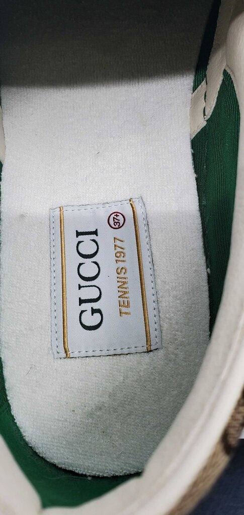 Gucci Tennis Slip On GG Canvas Sneakers